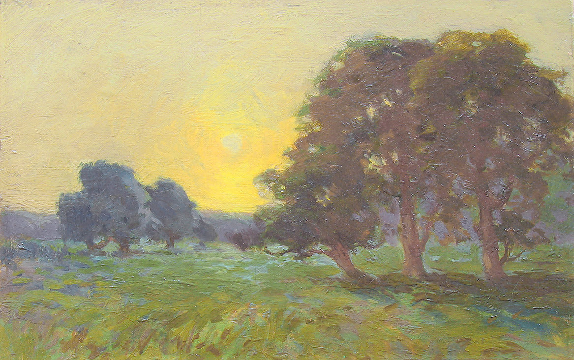 Meadow at Sunset by Arthur Wesley Dow,A3(16x12")Poster