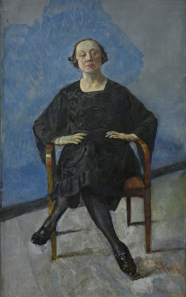 Naima Wifstrand, vintage artwork by Christian Krohg, 12x8" (A4) Poster