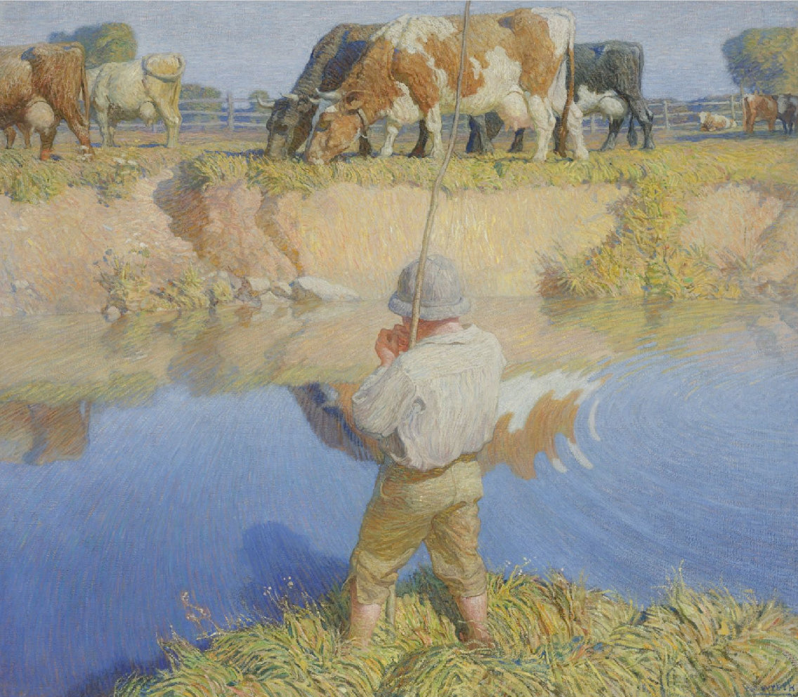 September Afternoon by Newell Convers (N.C.) Wyeth,16x12(A3) Poster