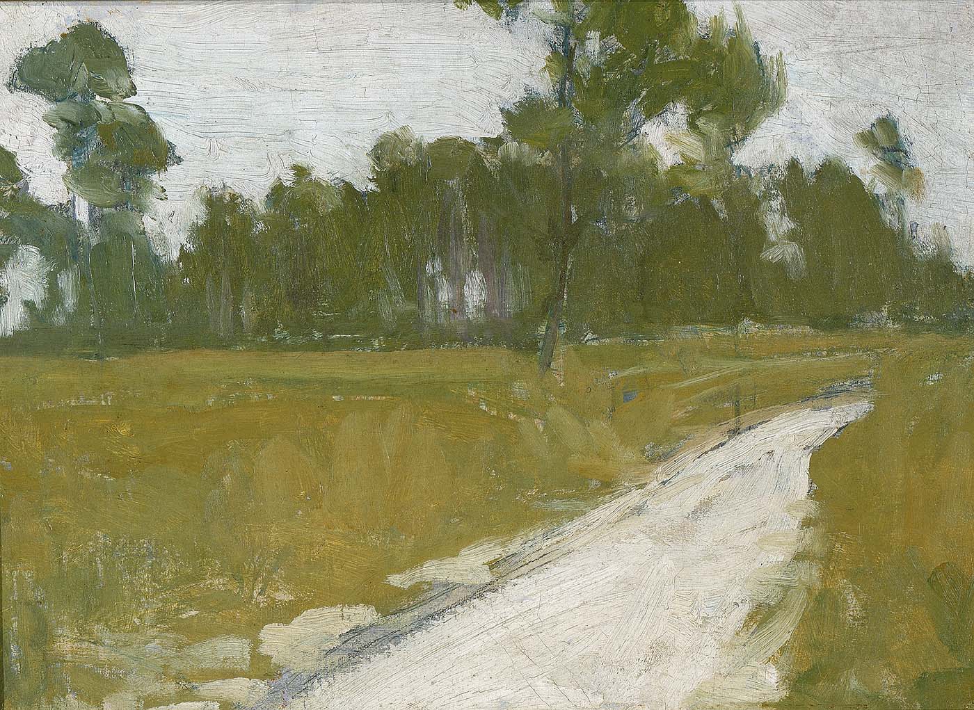 Country Road in France by Henry Ossawa Tanner,A3(16x12")Poster