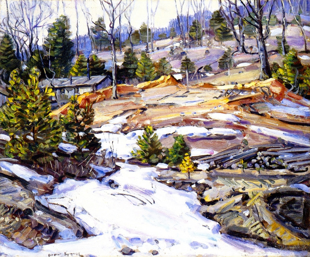 Early Snowfall by George Gardner Symons,A3(16x12")Poster