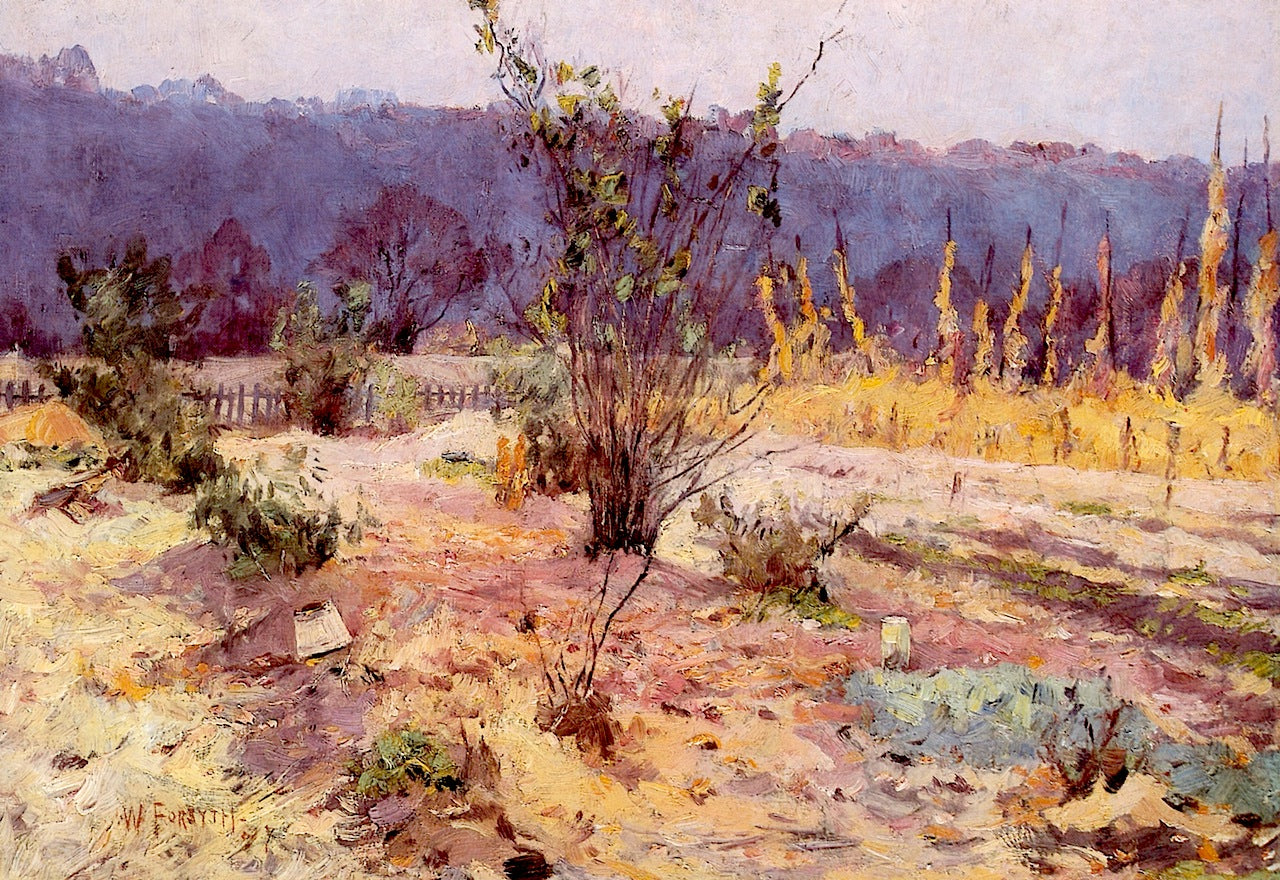 The Garden, Cedar Farm by William Forsyth,A3(16x12")Poster