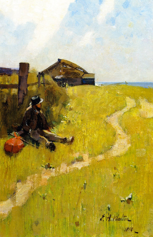 The Wayfarer, vintage artwork by Edward Arthur Walton, R.S.A., P.R.S.W., 12x8" (A4) Poster