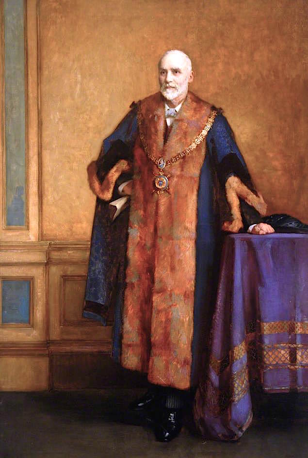Alderman John Brown, vintage artwork by James Clark, 12x8" (A4) Poster