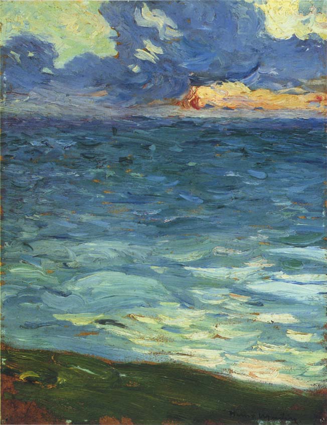 Bord de mer by Henri Martin,A3(16x12")Poster