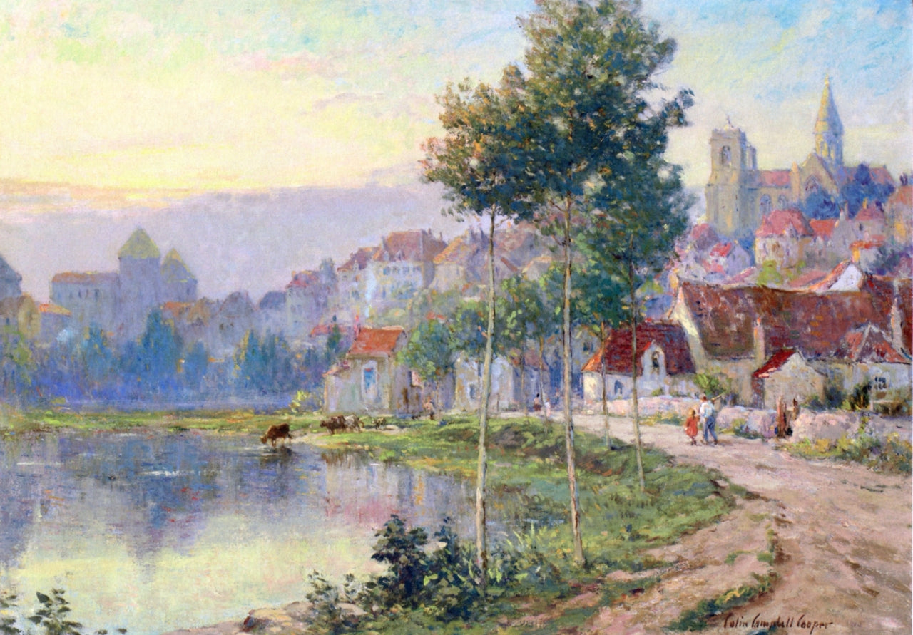 Normandie by Colin Campbell Cooper,A3(16x12")Poster