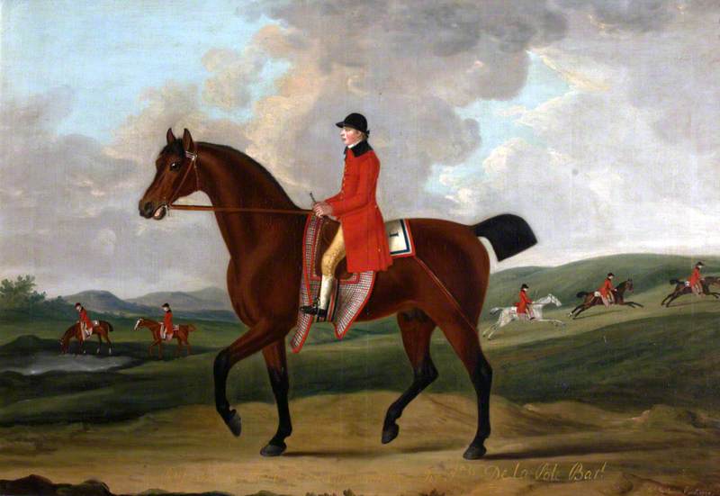 Rufus, Got by  Grey Gower, the Property of Sir John William De la Pole, vintage artwork by Francis Sartorius, 12x8" (A4) Poster