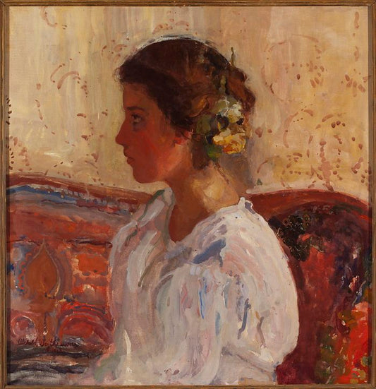 Portret Lizy Pareńskiej by Witold Wojtkiewicz,16x12(A3) Poster