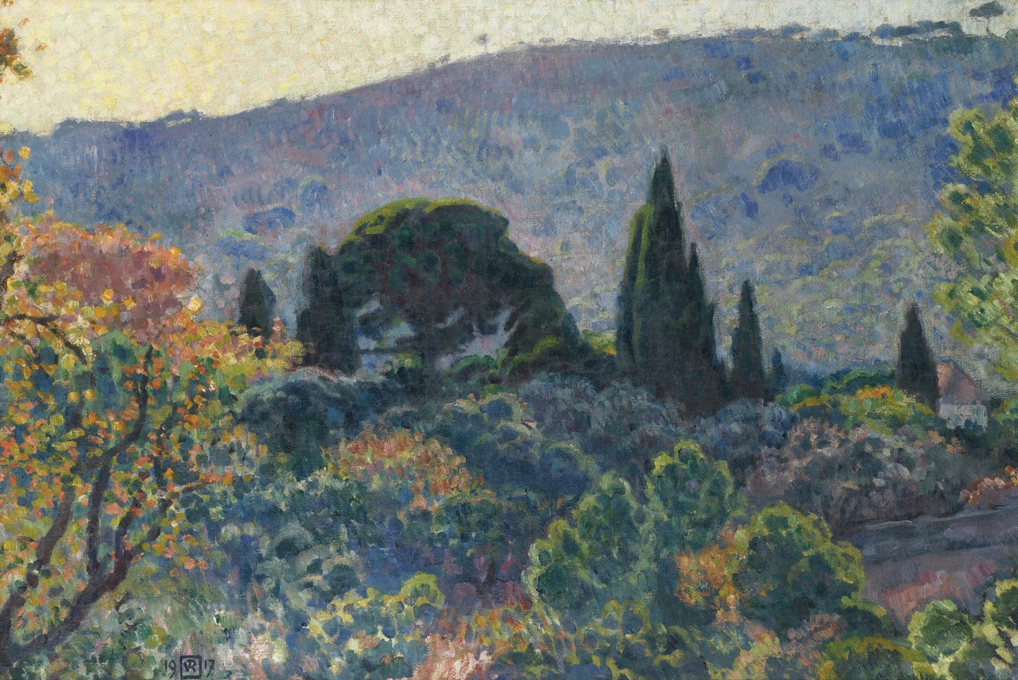 Costebelle by Theo van Rysselberghe,A3(16x12")Poster