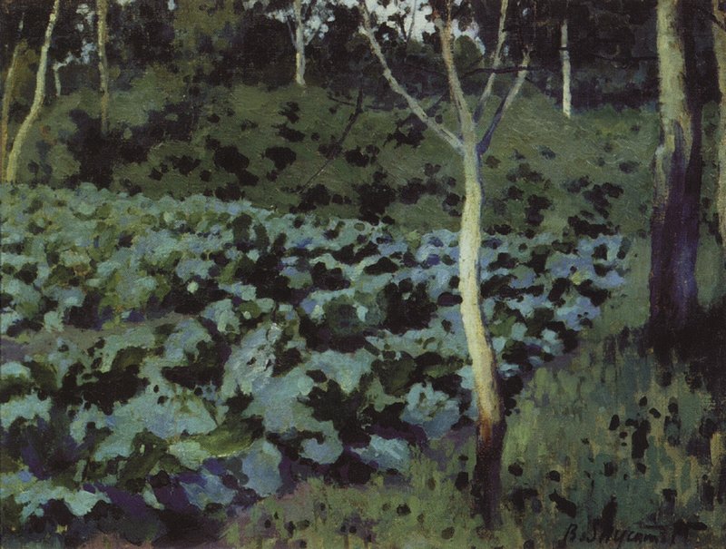 Cabbage by Viktor Elpidiforovich Borisov-Musatov,A3(16x12")Poster