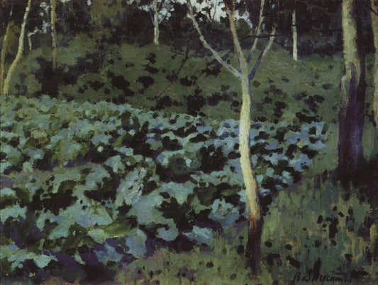 Cabbage by Viktor Elpidiforovich Borisov-Musatov,A3(16x12")Poster