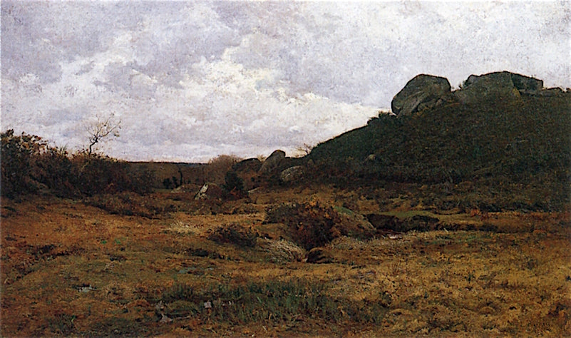 La Lande de Kerran by William Lamb Picknell,A3(16x12")Poster