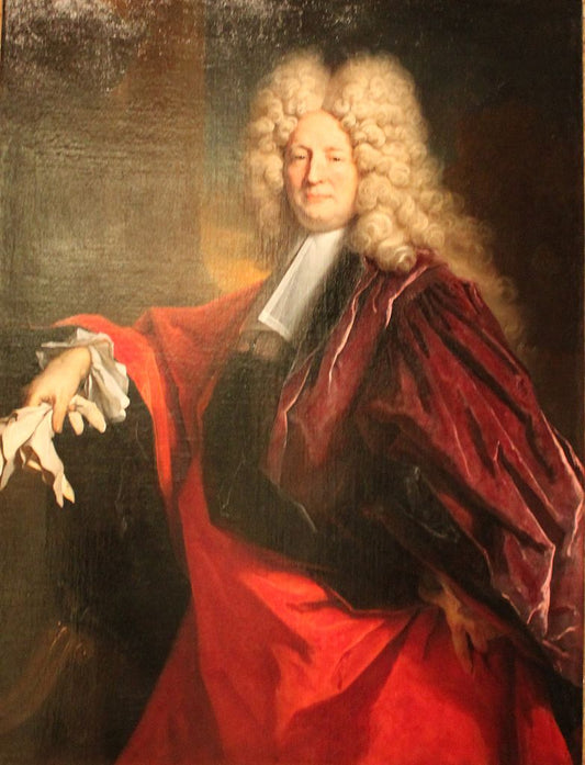 An Alderman of Paris, vintage artwork by Nicolas de Largillière, 12x8" (A4) Poster