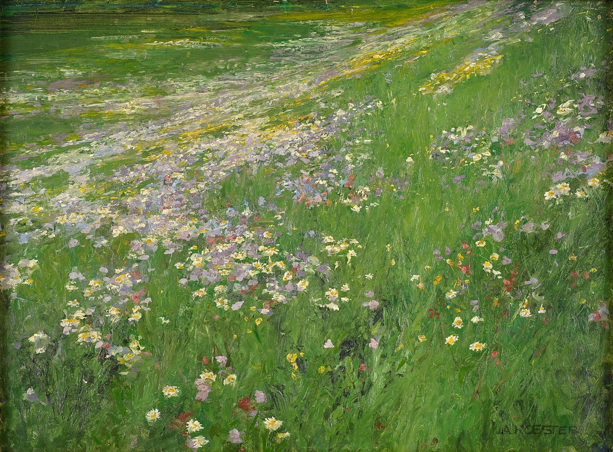 The Flowering Meadow by Alexander Koester,A3(16x12")Poster