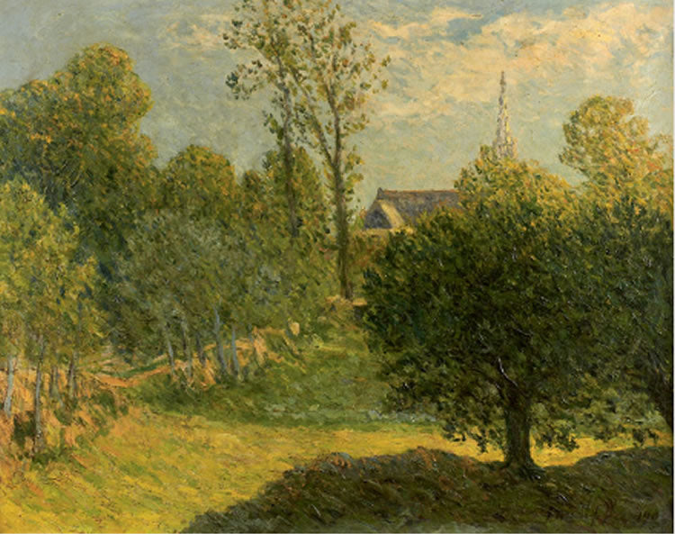 The Chapel at Cadol by Maxime Maufra,A3(16x12")Poster