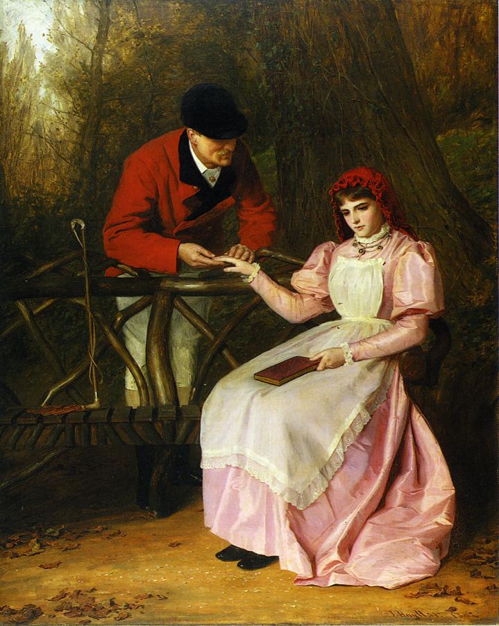 All the World Over, vintage artwork by James Hayllar, R.B.A., 12x8" (A4) Poster