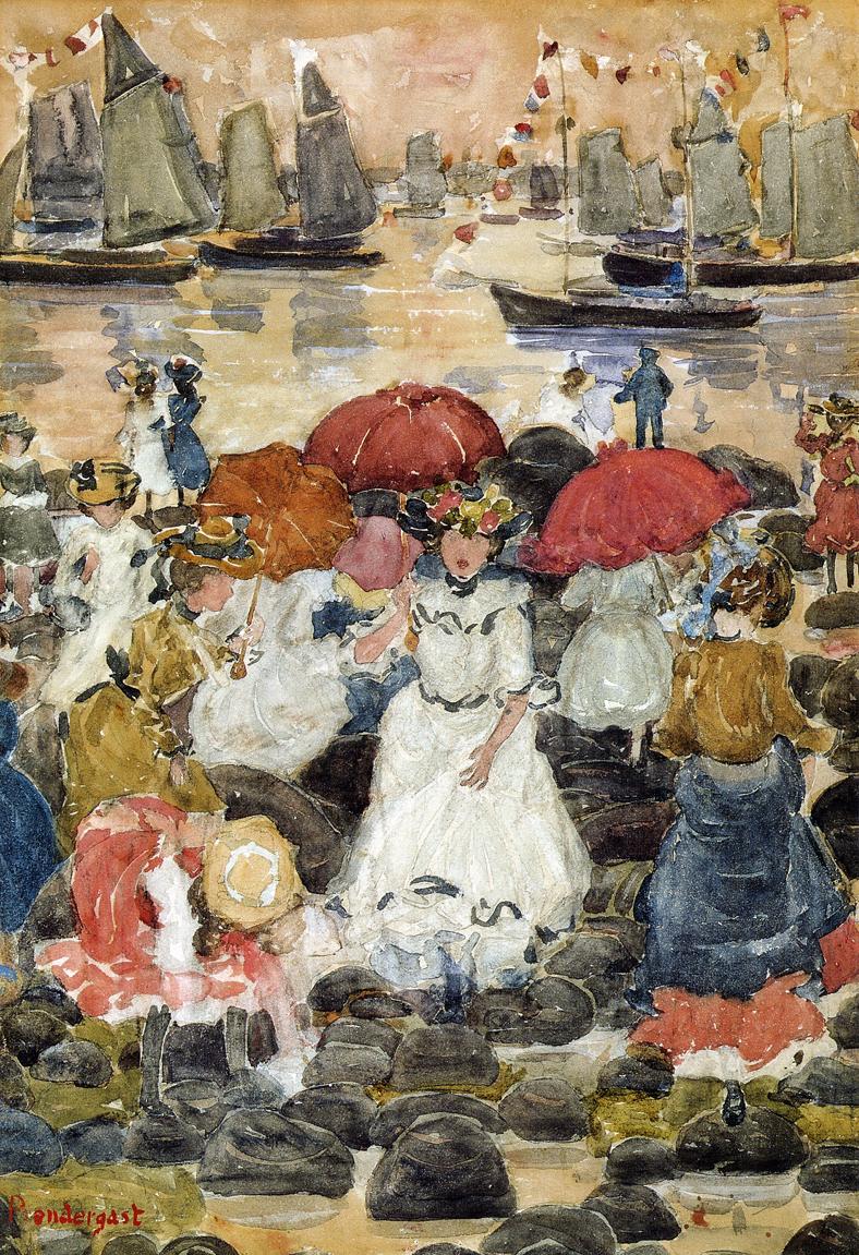 Beechmont by Maurice Prendergast,A3(16x12")Poster