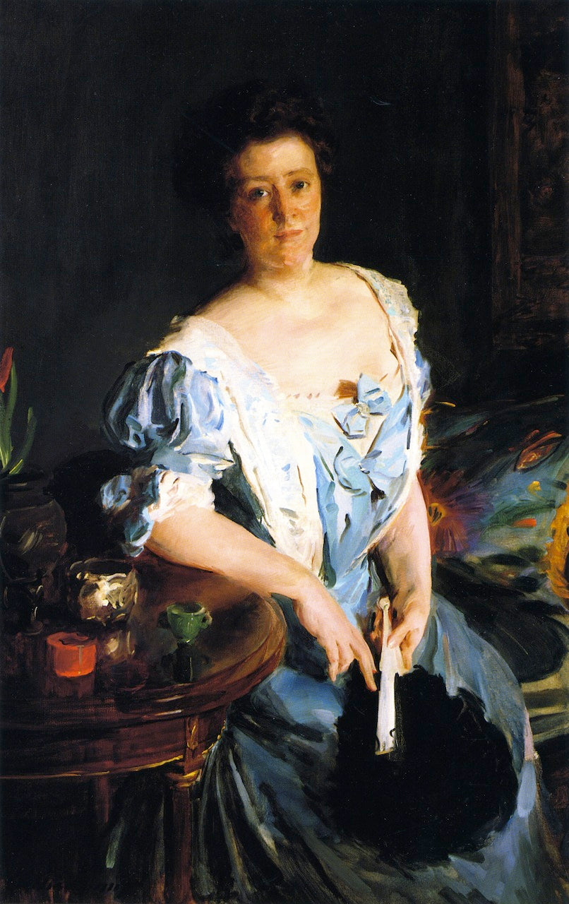Mrs. John Frederick Lewis by Cecilia Beaux,A3(16x12")Poster