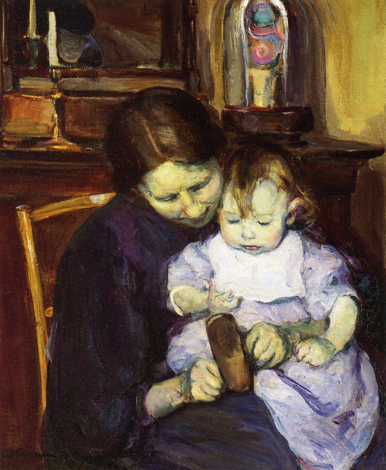 The New Shoe by Elizabeth Nourse,A3(16x12")Poster