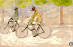 Paul Ranson and Georges Lacombe Cycling by Georges Lacombe,A3(16x12")Poster