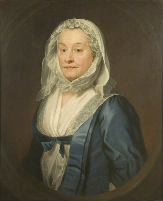 Mrs John Jesser, vintage artwork by William Hoare, 12x8" (A4) Poster