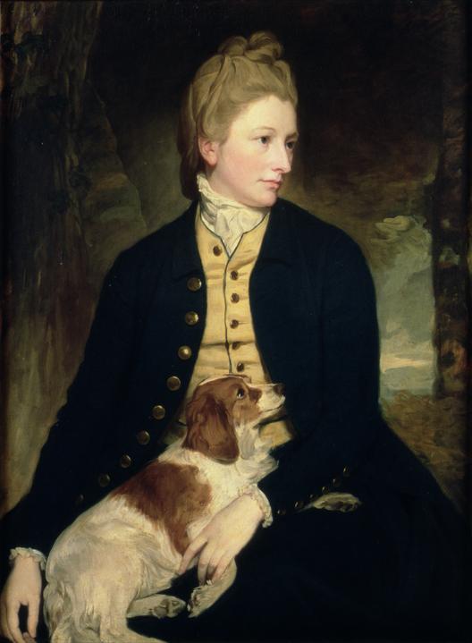Lady Louisa Lennox, vintage artwork by George Romney, 12x8" (A4) Poster