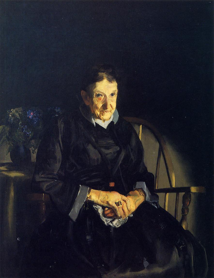 Aunt Fanny by George Wesley Bellows,16x12(A3) Poster