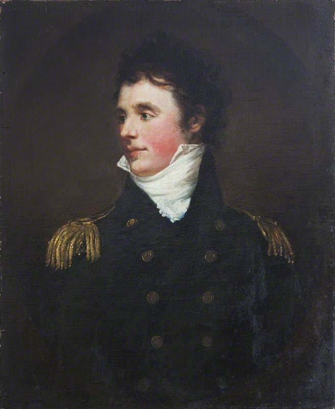 Captain Thomas Massingberd, vintage artwork by James Northcote, 12x8" (A4) Poster
