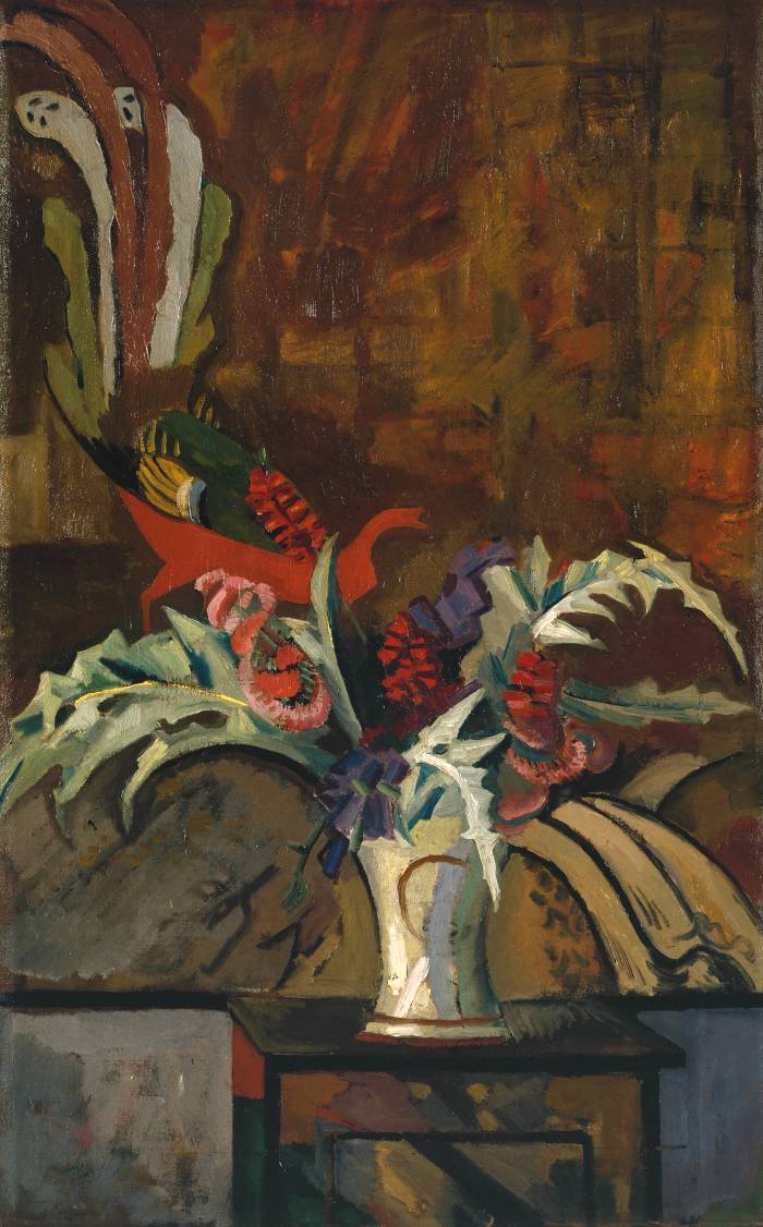 Still Life:  Flowers, vintage artwork by Roger Eliot Fry, 12x8" (A4) Poster