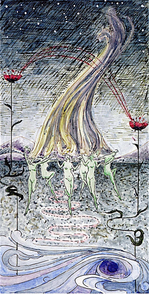 Illustration to Algernon Blackwood's  by Winifred Knights,16x12(A3) Poster
