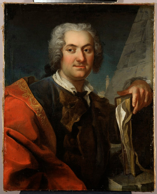 Carl Harleman, vintage artwork by Martin van Meytens, 12x8" (A4) Poster