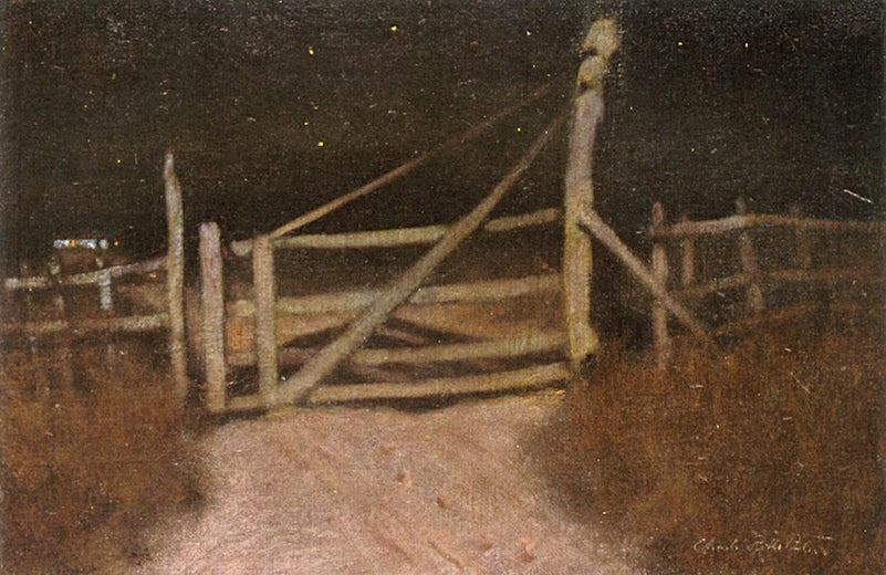 Gate to the Adobe by Charles Rollo Peters,A3(16x12")Poster