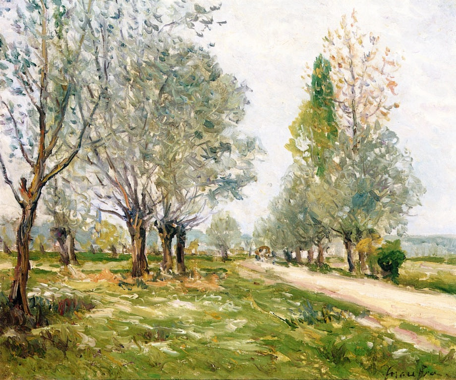 A Lane of Willows, Lavardin by Maxime Maufra,A3(16x12")Poster