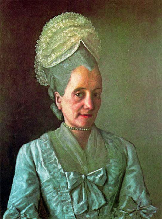 Portrait of Suzanne Navilledes, vintage artwork by Jean-Étienne Liotard, 12x8" (A4) Poster