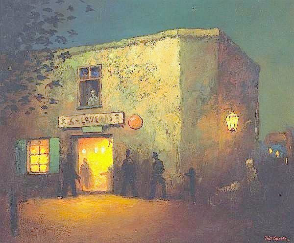 Calaveras Bar, Old San Andreas by Will Sparks,A3(16x12")Poster