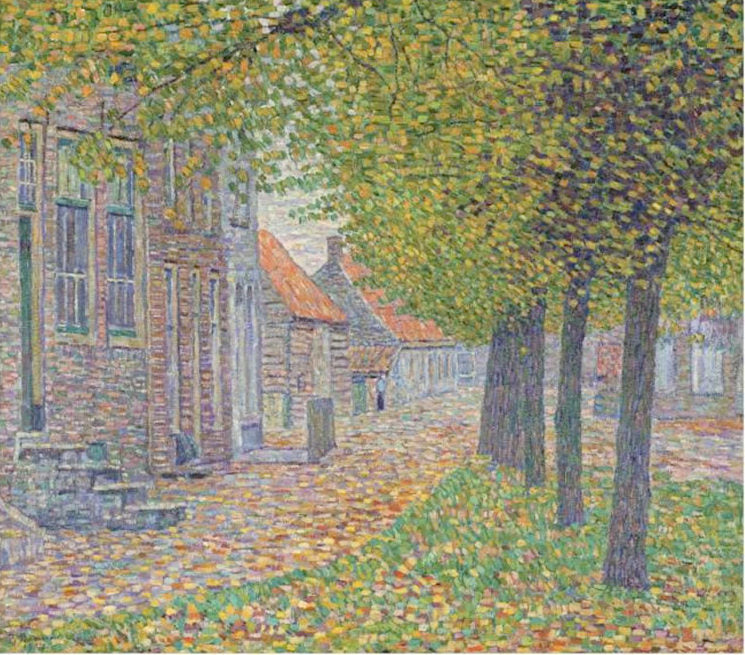 Market Square, St. Anna, Morning Sun by Paul Baum,A3(16x12")Poster