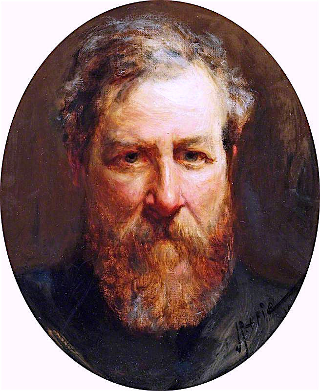 John MacWhirter, RA, vintage artwork by John Pettie, RA, 12x8" (A4) Poster