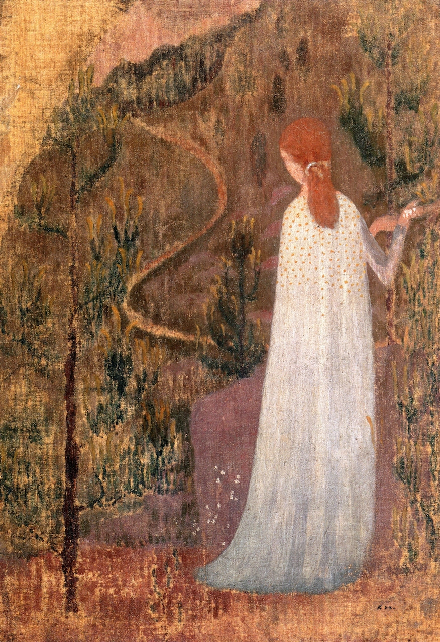 La Vierge au sentier by Ker Xavier Roussel,A3(16x12")Poster