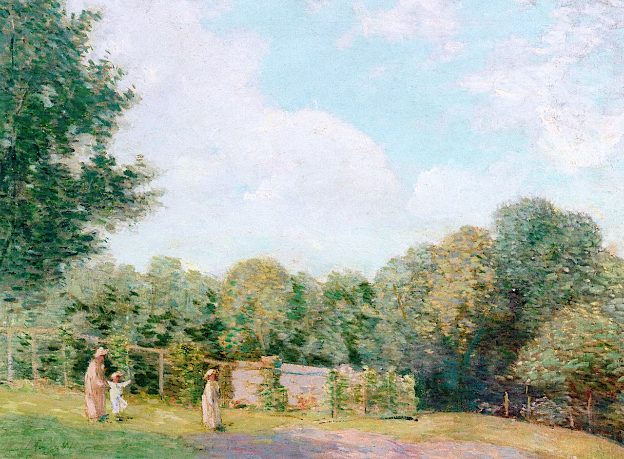 A Day in June by Julian Alden Weir,A3(16x12")Poster