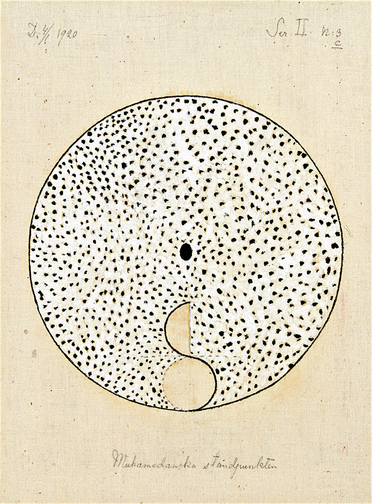 No. 3c The Mohammedan Standpoint by Hilma af Klint,A3(16x12")Poster