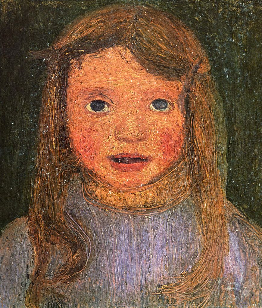 Elsbeth by Paula Modersohn-Becker,16x12(A3) Poster