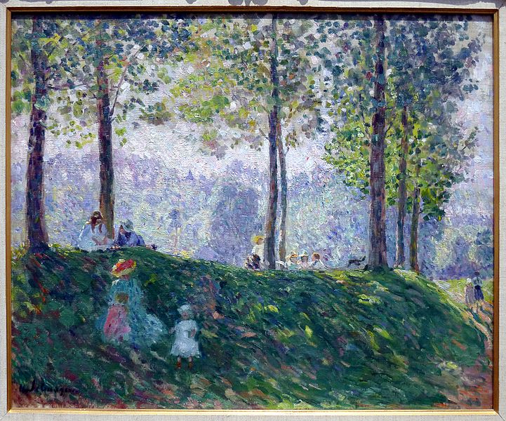 Afternoon in the park by Henri Lebasque,A3(16x12")Poster