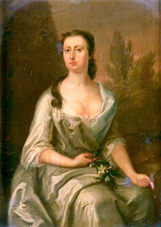 Ann Gooch, Mrs John Buxton, vintage artwork by Michael Dahl, 12x8" (A4) Poster