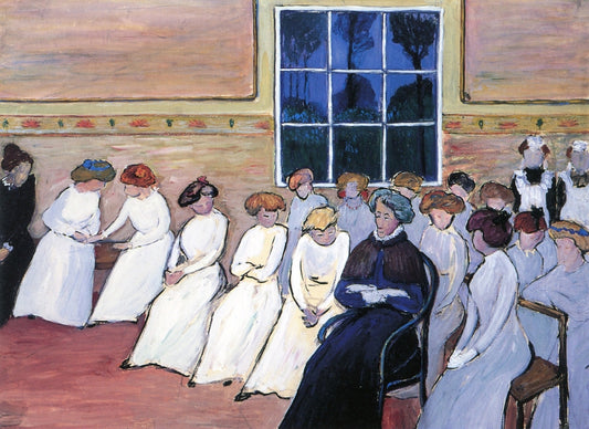 Boarding School for Girls by Marianne von Werefkin,A3(16x12")Poster