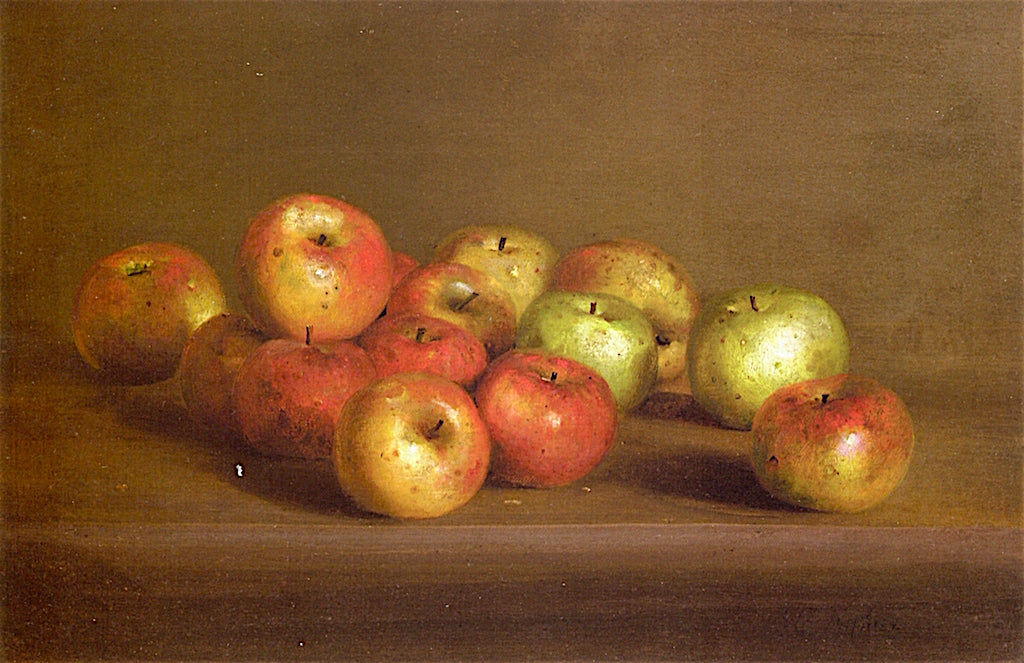 Fourteen Apples, vintage artwork by Charles Ethan Porter, 12x8" (A4) Poster