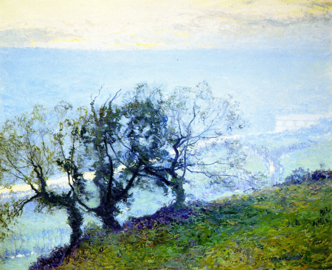 November Twilight, vintage artwork by Guy Orlando Rose, 12x8" (A4) Poster