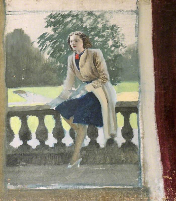 Lady Caroline Paget by Rex Whistler,16x12(A3) Poster