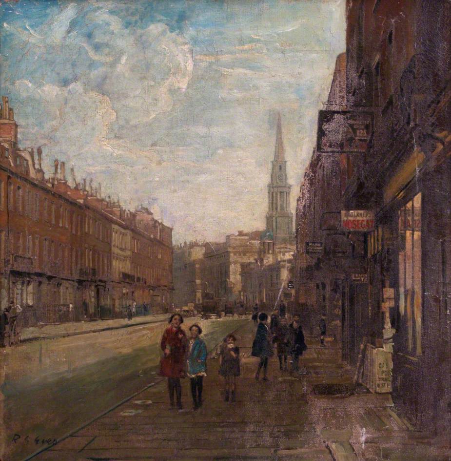 Albany Street, London by Reginald Grenville Eves,16x12(A3) Poster
