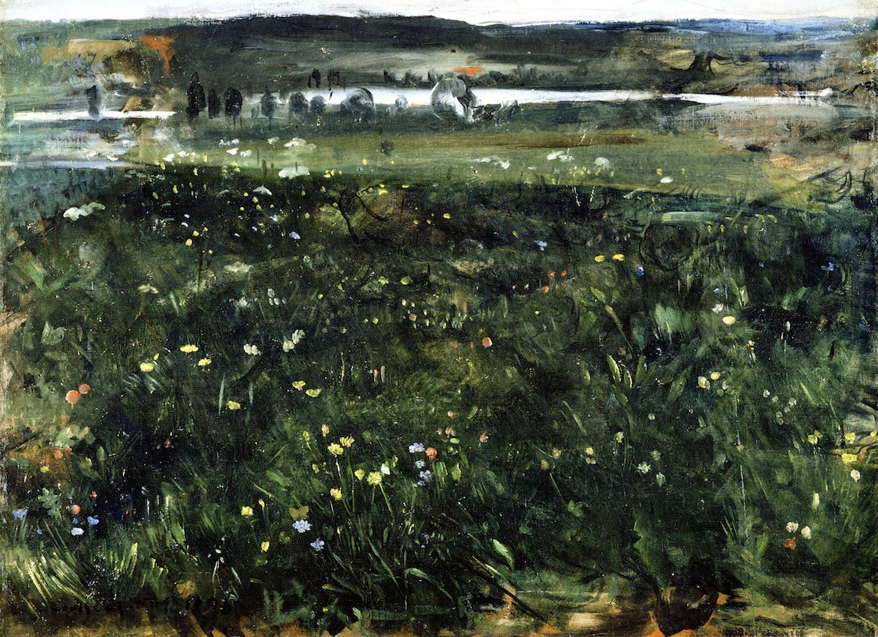 At Unterschaftlarn on the Isar by Lovis Corinth,A3(16x12")Poster