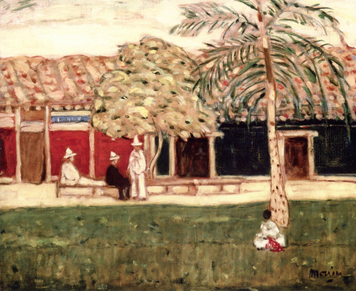 Houses, Cuba by James Wilson Morrice,A3(16x12")Poster